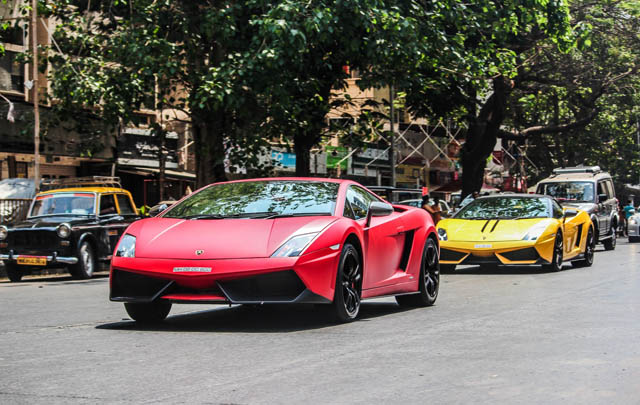 Highlights dari 'Lamborghini Brunch and Drive 2014' Mumbai  