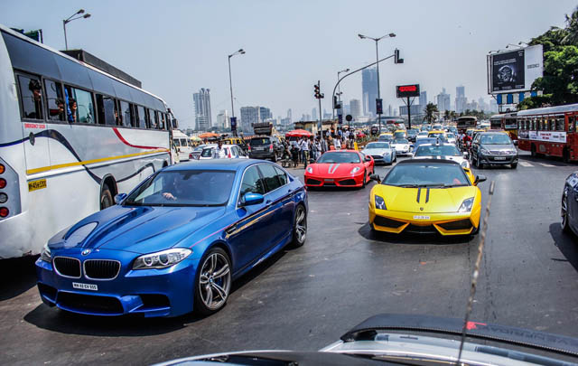 Highlights dari 'Lamborghini Brunch and Drive 2014' Mumbai  