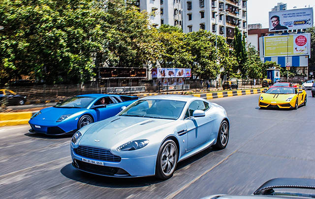 Highlights dari 'Lamborghini Brunch and Drive 2014' Mumbai  