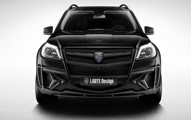 Mercedes-Benz GL Bertatahkan Swarovski dari Larte Design  