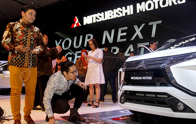 Meriahnya Acara 'Exclusive Preview Next Generation MPV Mitsubishi'  