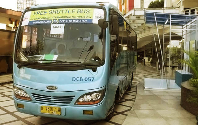 Mudahkan Pengunjung, Ini Lokasi 'Shuttle Bus' ke IIMS 2017  