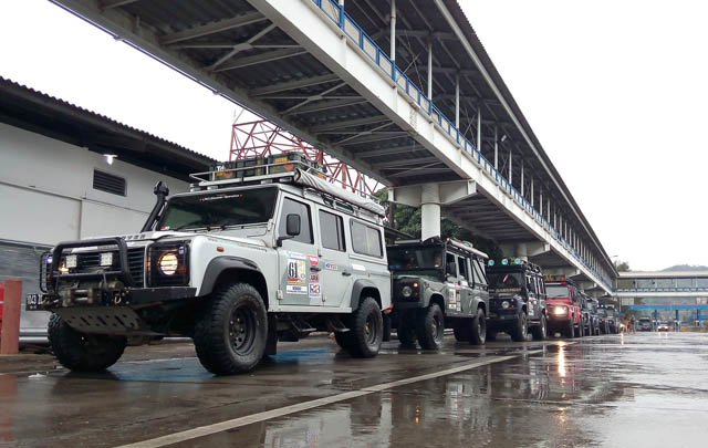 Sambut 2015, Land Rover Club Indonesia Turing ke Lampung 