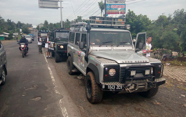 Sambut 2015, Land Rover Club Indonesia Turing ke Lampung  