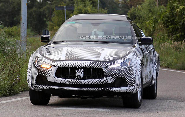 Maserati Levante Versi Produksi, Bakal Debut di Detroit 2016?  