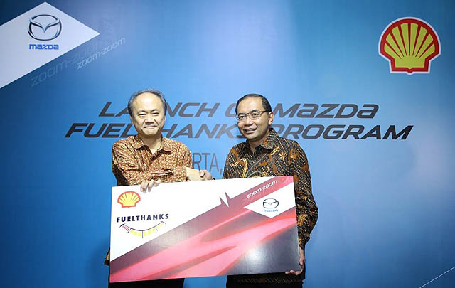 Mazda & Shell Luncurkan Program 'Mazda Fuelthanks'  