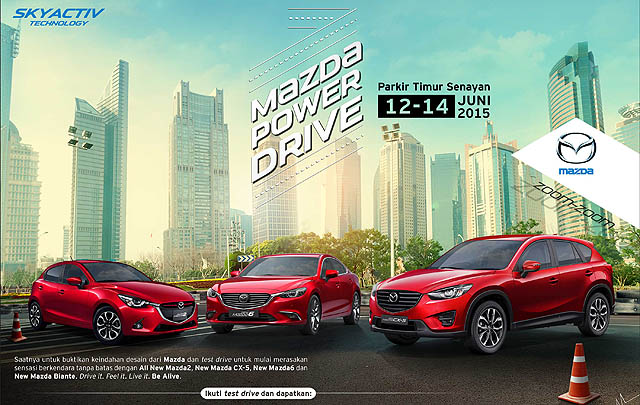 PT Eurokars Motor Indonesia Gelar 'Mazda Power Drive'  