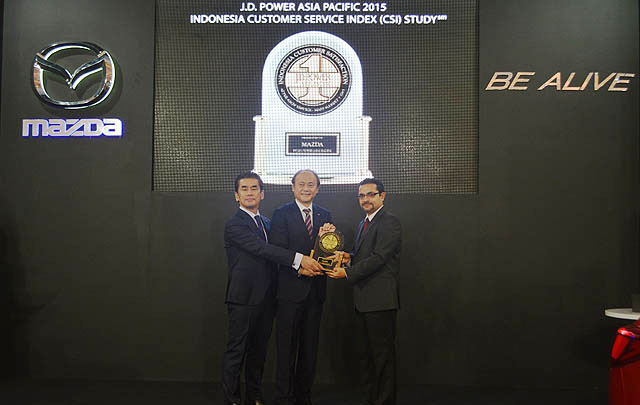 Mazda Motor Indonesia Raih Penghargaan JD Power Asia Pacific