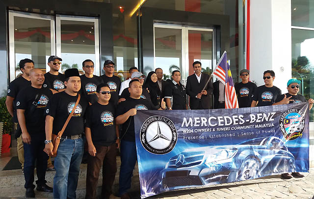 MB W204 Owners & Tuners Community Malaysia Gelar 'Charity Drive Melaka 2016'