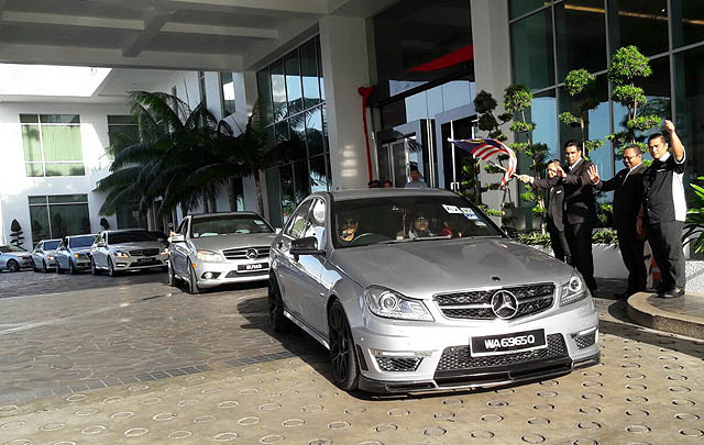 MB W204 Owners & Tuners Community Malaysia Gelar 'Charity Drive Melaka 2016'