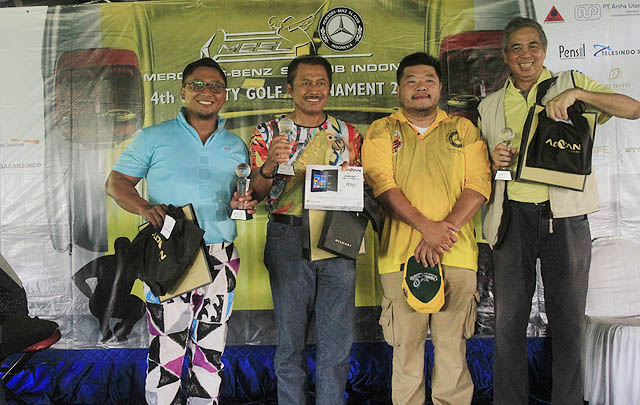 Inilah Daftar Pemenang MBSL 4th Charity Golf Tournament  