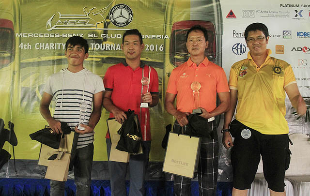 Inilah Daftar Pemenang MBSL 4th Charity Golf Tournament  