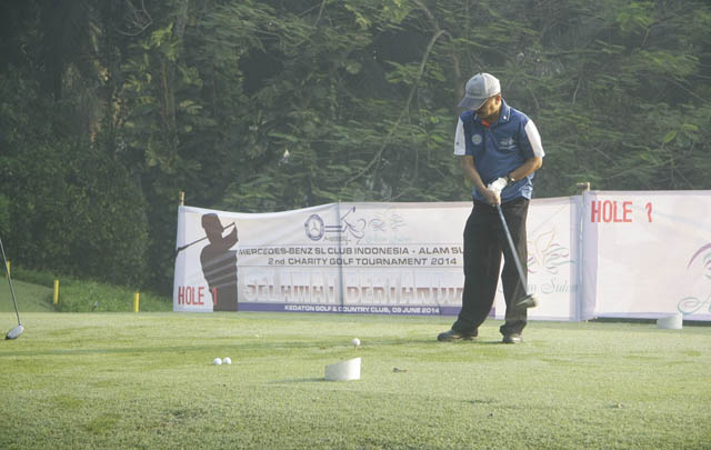 MBSL Club INA-Alam Sutra 2nd Charity Golf Tournament 2014 Dibuka  