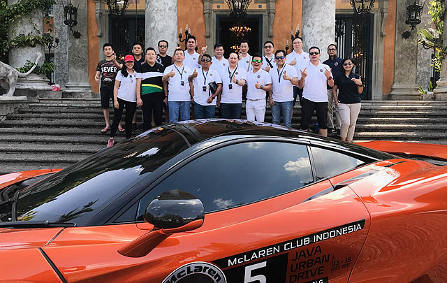 McLaren Club Indonesia Gelar 'Java Urban Drive 2017'  