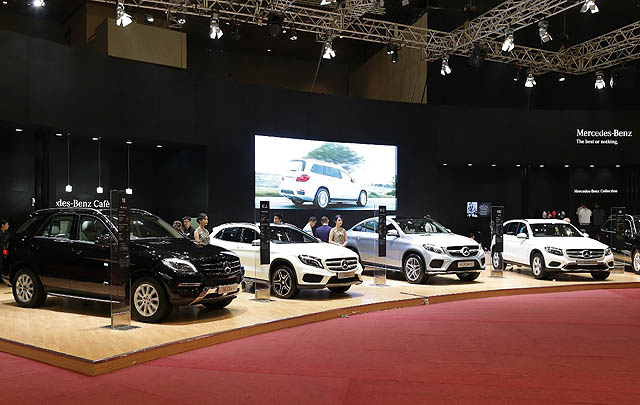 Mercedes-Benz Tampilkan SUV Premium Terbaru di JAS 2015
