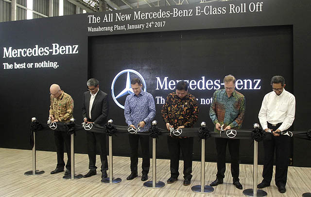 Mercedes-Benz Indonesia Mulai Perakitan Lokal New E-Class  