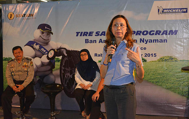 Michelin dan 1Station Gelar Program 'Tunjukkin Safetymu! Ban Aman Anda Nyaman'