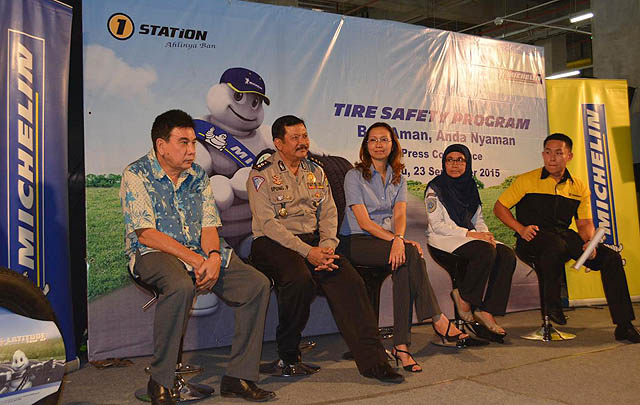 Michelin dan 1Station Gelar Program 'Tunjukkin Safetymu! Ban Aman Anda Nyaman'