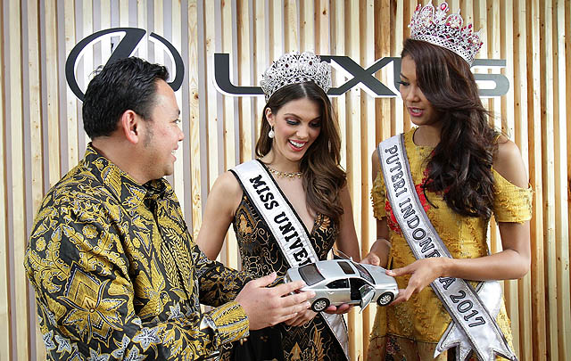 Manjakan Pelanggan, Lexus Indonesia Datangkan Miss Universe 2016  