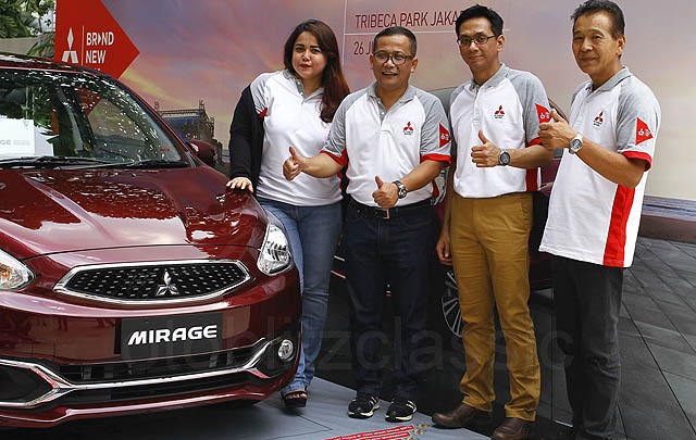 Mitsubishi New Mirage Resmi Meluncur di Indonesia  