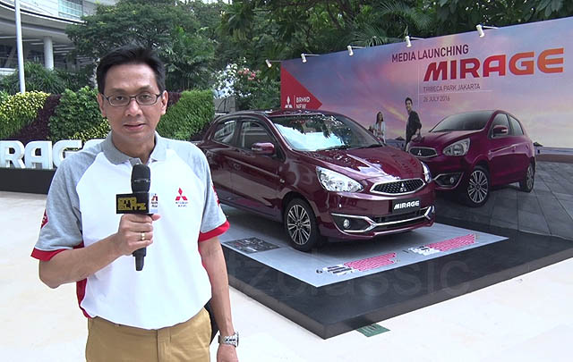 Mitsubishi New Mirage Resmi Meluncur di Indonesia  