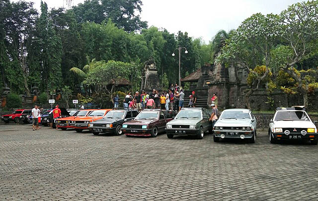 Hadir di BCMS 2, Mitsubishi Retro Bali Tampilkan Enam Mobil  