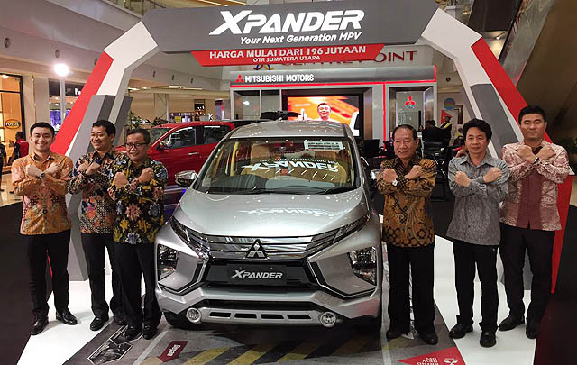 'Next Generation MPV' Mitsubishi Xpander Sambangi Medan  