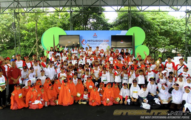 ‘Mitsubishi CSR Children Program’, MMKSI Ajak Anak-Anak Lebih Mengenal Lingkungan  