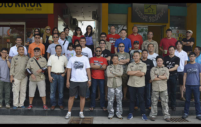 Konvoi 21 Mercedes-Benz G-Class Hadiri Halal Bihalal MJI