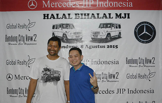 Konvoi 21 Mercedes-Benz G-Class Hadiri Halal Bihalal MJI