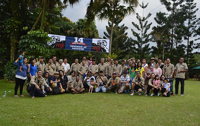 Highlights dari HUT ke-14 Mercedes Jip Indonesia