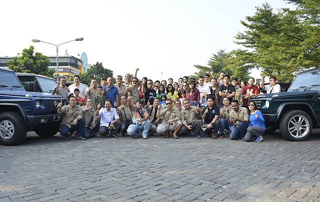 Highlights dari HUT ke-14 Mercedes Jip Indonesia