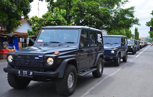 Mercedes Jip Indonesia Gelar 'Java-Bali Overland Touring'  