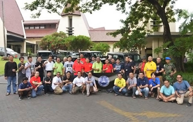 Mercedes Jip Indonesia Gelar 'Java-Bali Overland Touring'  