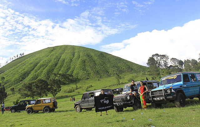 Eksotisme Kawah Wurung 'Hipnotis' Ratusan Member MJI