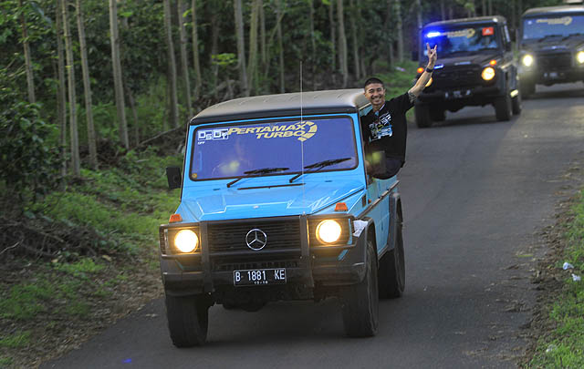 Eksotisme Kawah Wurung 'Hipnotis' Ratusan Member MJI