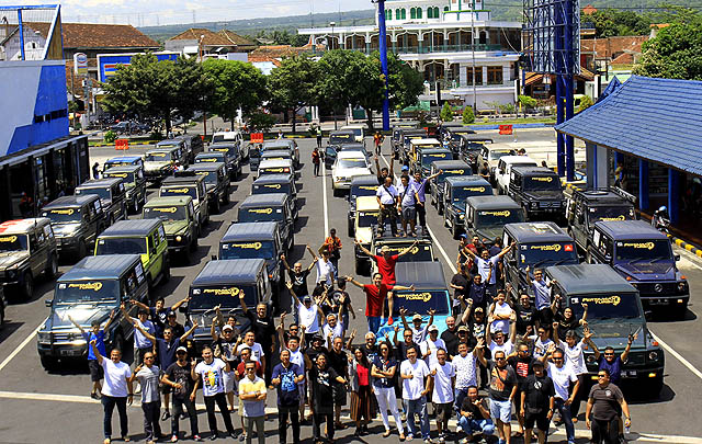 MJI Overland Touring Banyuwangi-Bali 2017 Jelajahi Kaldera Gunung Batur