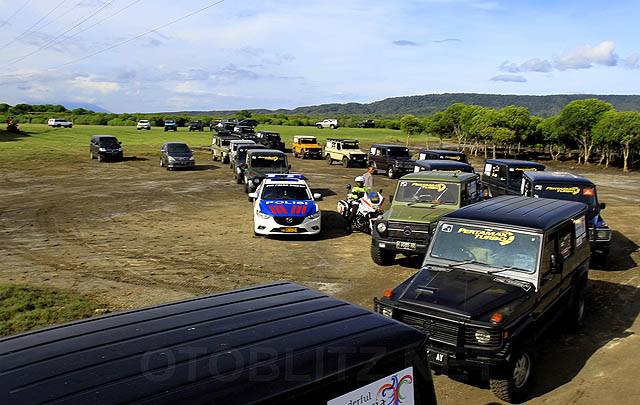MJI Overland Touring Banyuwangi-Bali 2017 Jelajahi Kaldera Gunung Batur