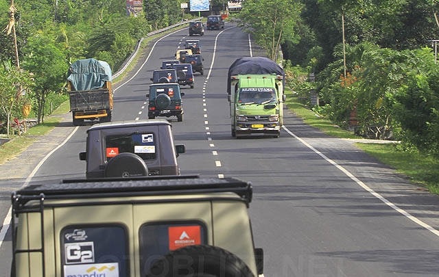 MJI Overland Touring Banyuwangi-Bali 2017 Jelajahi Kaldera Gunung Batur