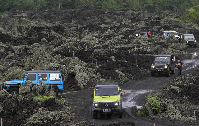 MJI Overland Touring Banyuwangi-Bali 2017 Jelajahi Kaldera Gunung Batur
