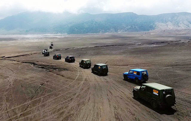 35 G-Class Ikuti MJI 'Long Touring 2016 Jakarta-Surabaya-Bromo'