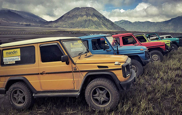 35 G-Class Ikuti MJI 'Long Touring 2016 Jakarta-Surabaya-Bromo'