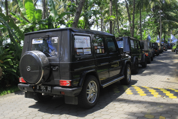 Eksplor Pariwisata Indonesia, Klub Pecinta G-Class Gelar ‘MJI Overland Touring Banyuwangi-Bali’  