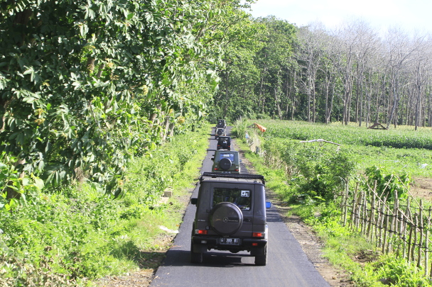 Eksplor Pariwisata Indonesia, Klub Pecinta G-Class Gelar ‘MJI Overland Touring Banyuwangi-Bali’  