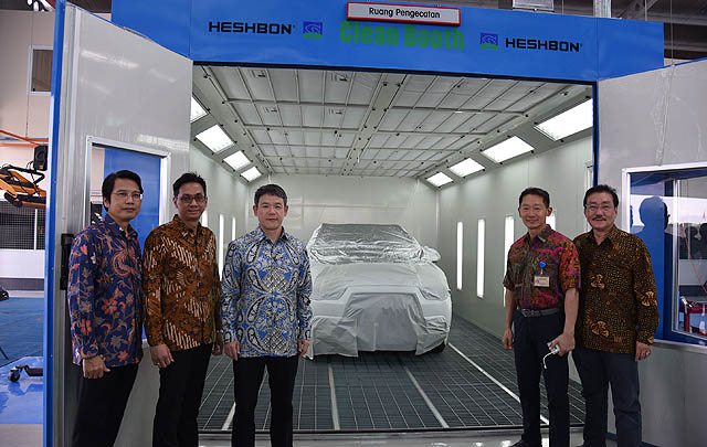 PT MMKSI Resmikan Fasilitas Perbaikan & Pengecatan Berstandar Mitsubishi di Palembang  