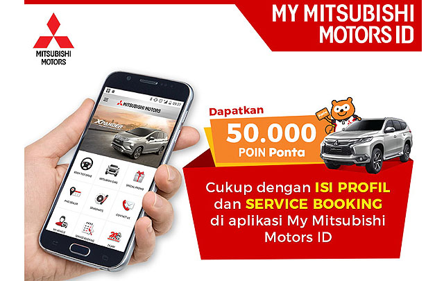 MMKSI Beri Keuntungan Service Booking Lewat 'My Mitsubishi Motors ID'  