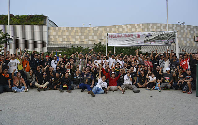 Komunitas Otomotif Jakarta–Banten-Jabar 'Ngum-Bar' di Bintaro