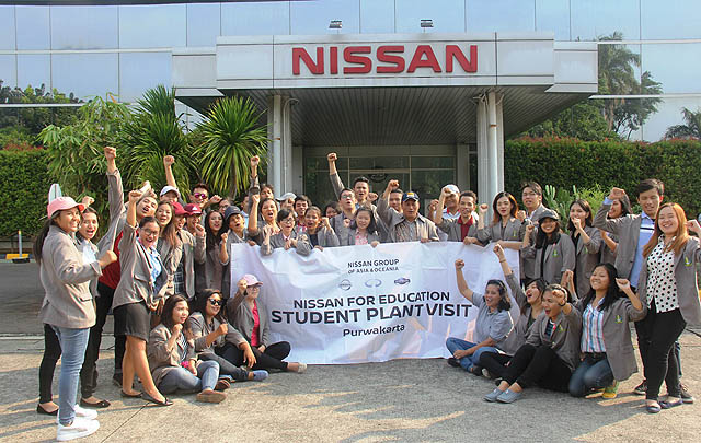 'Nissan for Education', Ajak Siswa Kenali Sistem Produksi Nissan-Datsun  