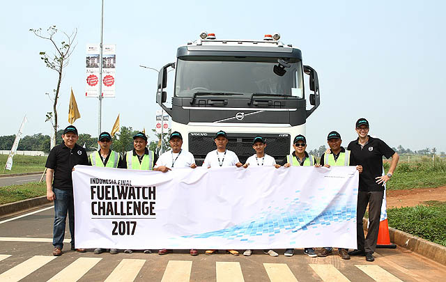 Inilah Pemenang Kompetisi Volvo Trucks 'Fuelwatch Challenge 2017' Indonesia  