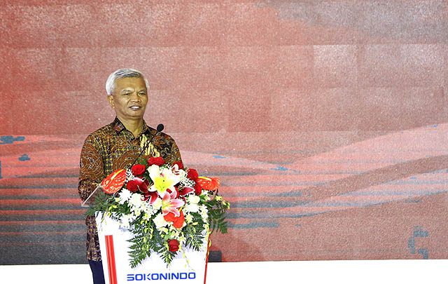 Menteri Perindustrian Resmikan Pabrik Sokonindo Automobile  